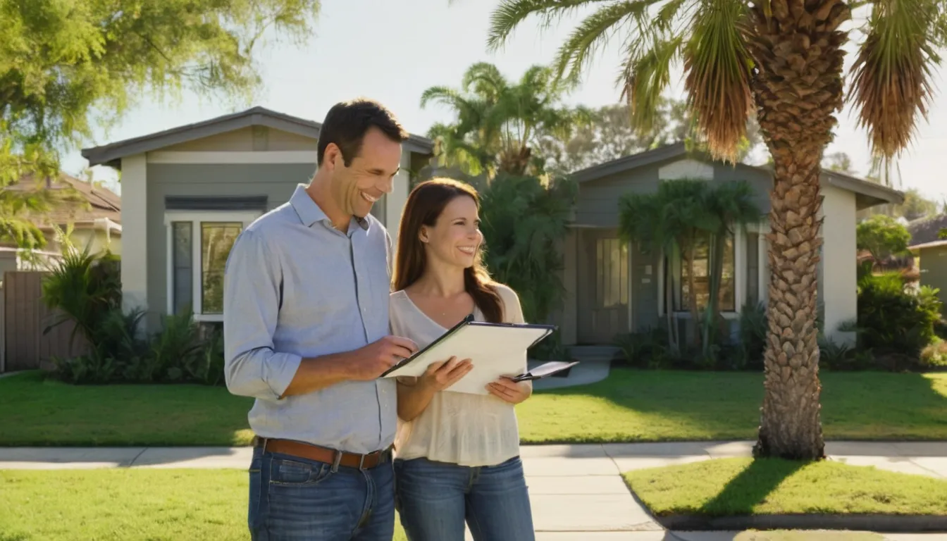 Homeowner reviewing a written tree removal estimate with a local provider